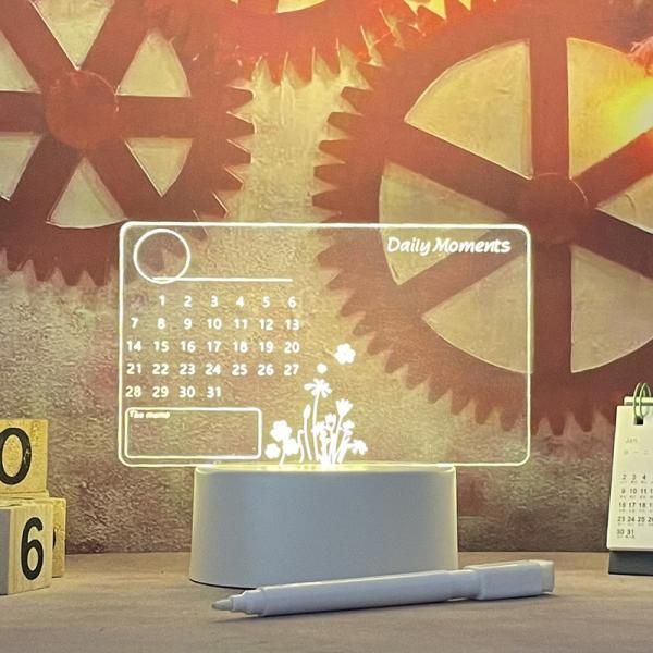 4W  5V Note Board Lamp USB LED Night Light For Kids Gift