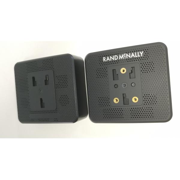 Высокая светлая УЛЬТРАФИОЛЕТОВАЯ отлитая в форму впрыска брызг разделяет пластиковый случай для навигатора плоского автомобиля