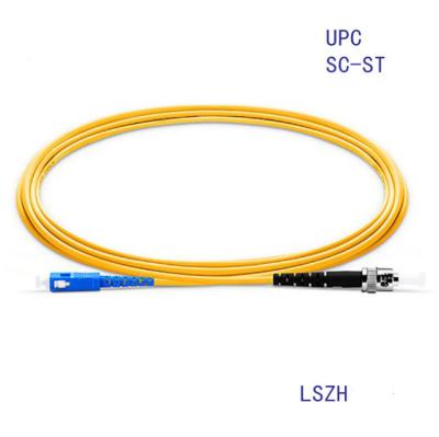 SC/Upc-ST/Upc Simlex Singlemode 9/125 Fiber Patch Cord
