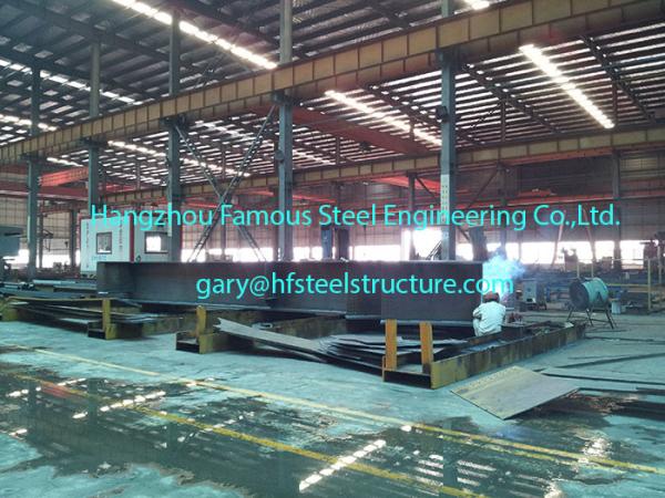 Construções comerciais pré-fabricadas do aço estrutural para o tamanho 60 x 80 dos hangares