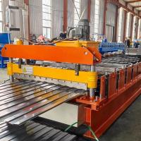 Máquina de fabricação de folhas de vidro de painel de telhado metálico