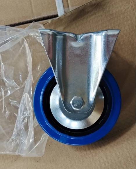 75mm 100mm Caster Wheels Industrial High Elasticity TPR Caster Wheel