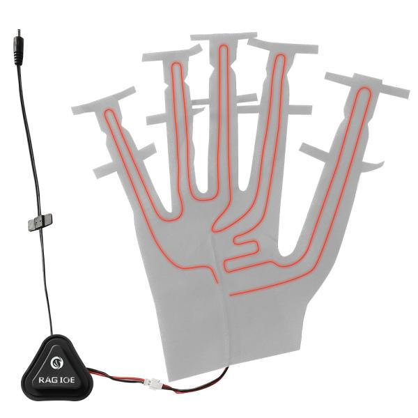 7.4V Far Infrared Carbon Fiber Heating Pad For Heated Gloves