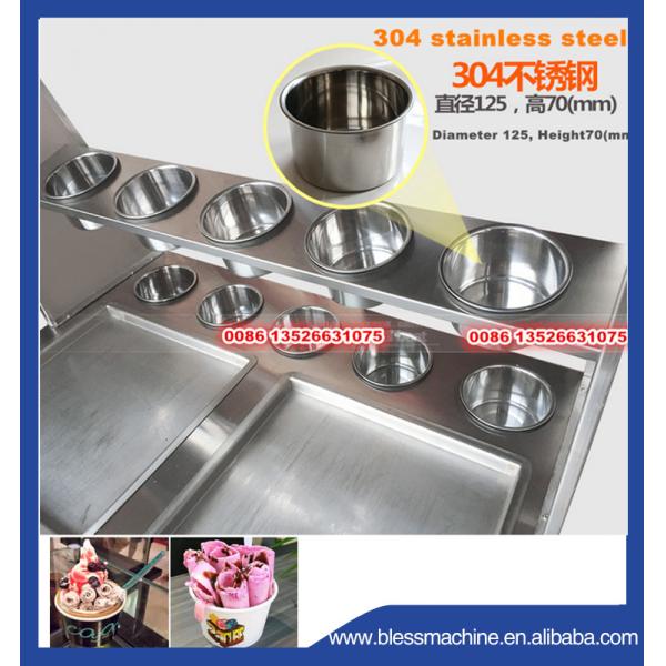 Automatic Defrost Button for 23 Years Cold Stone Marble Slab Top Fry Ice Cream Machine