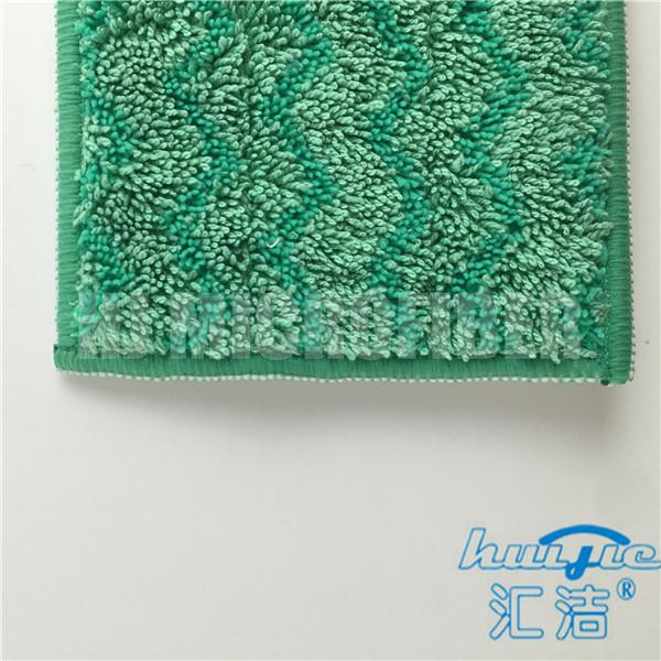 80% Polyester and 20% polyamide Microfiber Wet Mop Pads / reusable mop pads