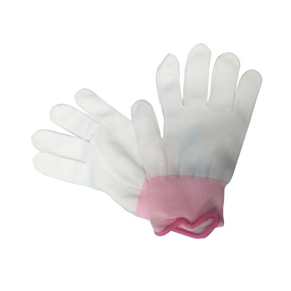 Перчатки безшовного вкладыша полиэстера анти- статические, перчатки электростатической разрядки