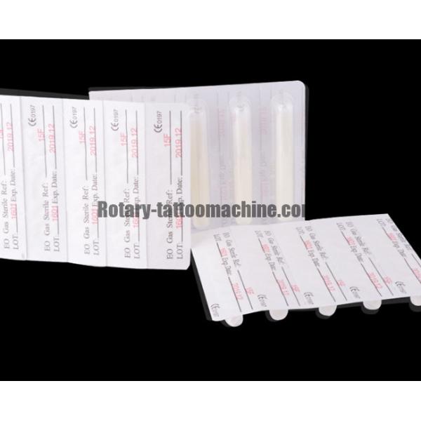 Pre Sterile Disposable Tattoo Tips Medical Grade PE Material White Color RT/FT/DT Type
