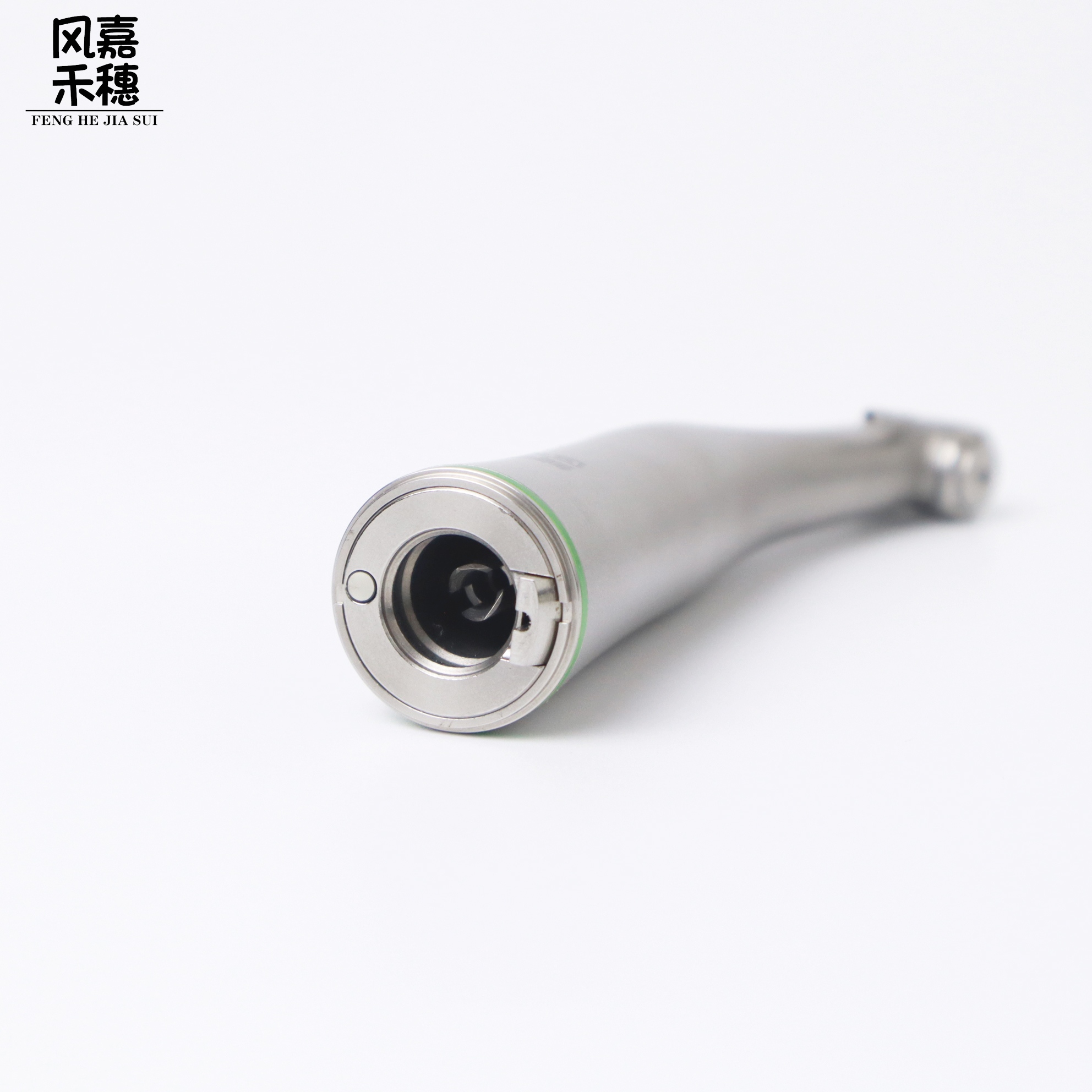 Dental Low Speed Handpiece with Imported Ceramic Bearings, Fiber Optic Illumination and E-type ISO 3964 Connection