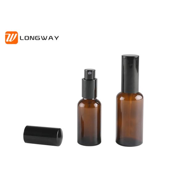 Essential Oil Spray Bottle Glass Amber Color for Oil Packaging