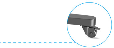 Регулируемая высота Интерактивный настольный стенд для смарт-телевизоров Touch Monitos Использование на полу или на стене