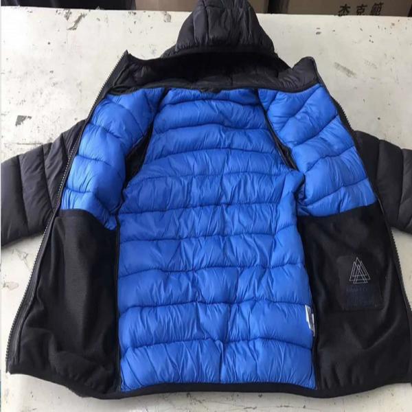 100% Polyester Lining Children's Winter Clothes Long Padded Down Coat