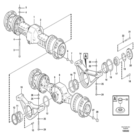 VOE 11014557 VOE11014557 Ringe de jointure pour Volvo Lourd L110E L120C L120C VOLVO BM L120D L120E L90C L90C VOLVO BM L90D