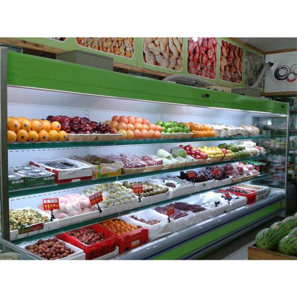 1059L 2100mm Supermarket Refrigeration Equipments