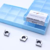 CCGT09 Carbide Insert Boring Insert, Carbide Insert de tournage interne pour couper l'acier, acier allié, faible alimentation, insert positif, CCGT09T302ER-1U