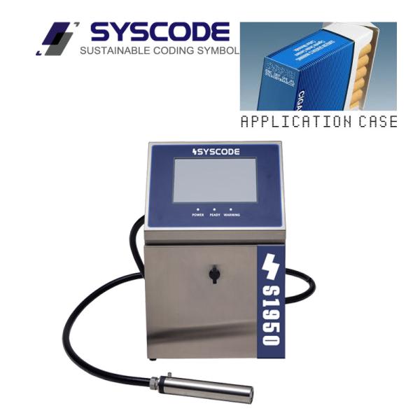 Food Industry Industrial Inkjet Coding Printer For Date Codes And Barcodes