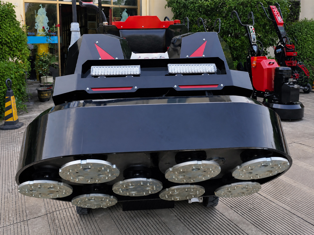Ride-On Remote Floor Grinder 1600mm | 44kW 1.8-Ton Polisher