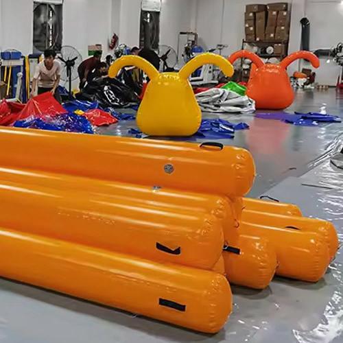 Barco Submarino Bolsas de elevação infláveis de forma cilíndrica / tubo de salvamento