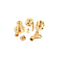 O CNC feito sob encomenda de lustro da porca do parafuso da precisão parte a porca de bronze fazendo à máquina do metal