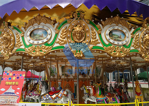 Professional Theme Park varied Carousel Rides 3-36 seats for sale made in china