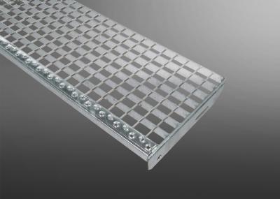 DIN 24531 Galvanized Steel Stair Treads With Nosing 330-34 / 38-3 Type