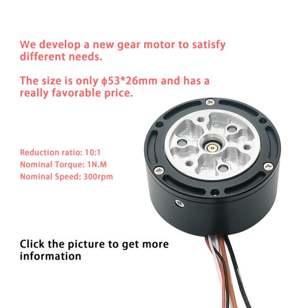 Микро- мотор шестерни вращающего момента Dc для руки промышленного робота экзоскелета