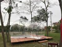 Hôtel Tente à bulles gonflables claires, Tente transparente gonflable extérieure pour le camping