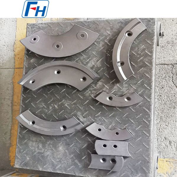 Ni Hard Cast Iron Wear Concrete Mixer Blades AS2027 NiCr2-500