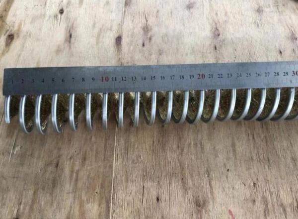 Fast Delivery 2 Inch Roller Inverted Nylon Spiral Wound Coil Brush for Cleaning