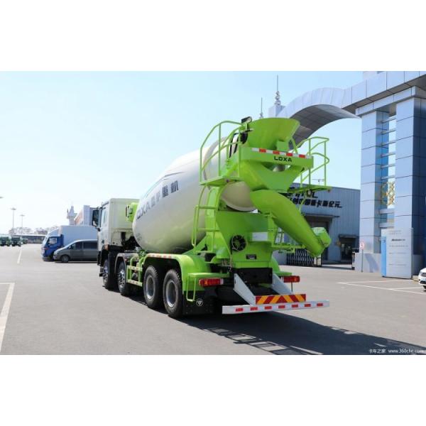 Customer's Requirement Choose Hot Auman GTL 360HP 8X4 7.7 Square Concrete Mixing Truck