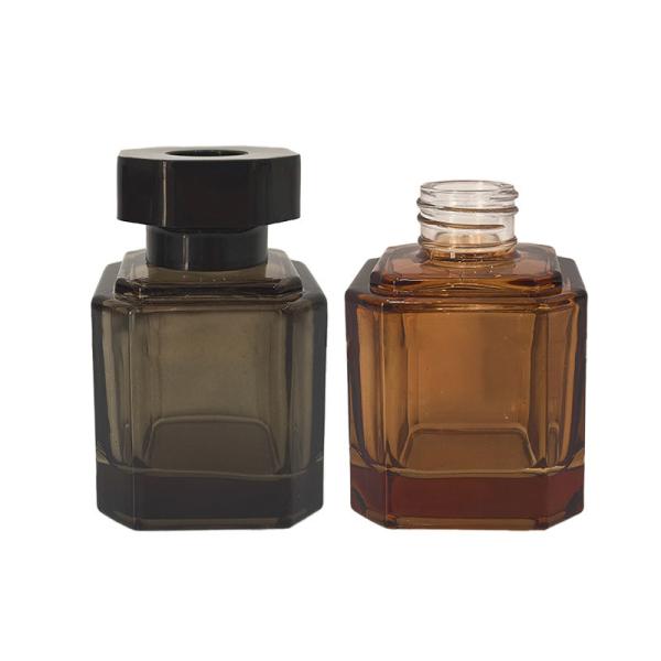 Botellas de difusores de aroma de vidrio de marca conjunta de Cndustom - Certificado ISTA 3A 30% más fuertes para hoteles y resorts