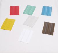 Feuille de toiture en tôle gaufrée en polycarbonate zhengfei pour toiture d'auvent