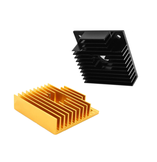High Performance 250mm Aluminium Heat Sink Profiles / Aluminum Heatsink Extrusion