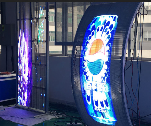 Bright Transparent LED Screen High Definition Visuals