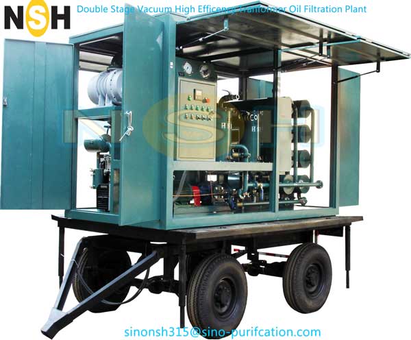 500L/Min Insulation Oil Purifying Machine Remove Impurities 380V