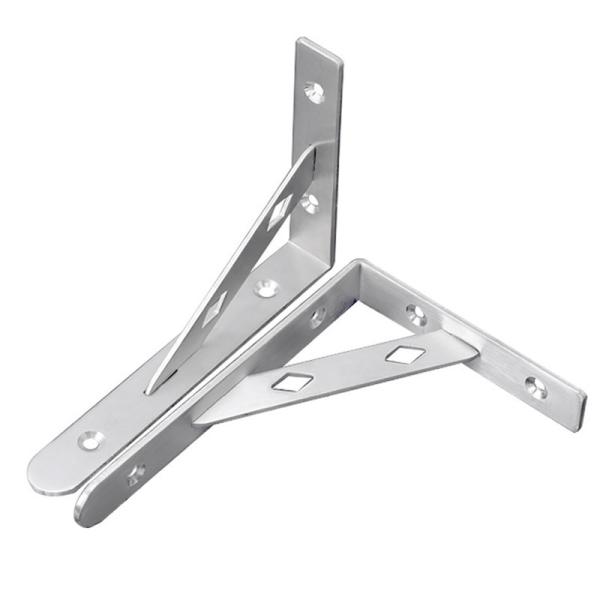 Suporte de canto em forma de L para cadeira resistente para realçar móveis espessura 2,5 mm