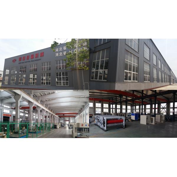 4 Color Flexo Printer Corrugated Carton Machinery Electrically For Carton Box Making