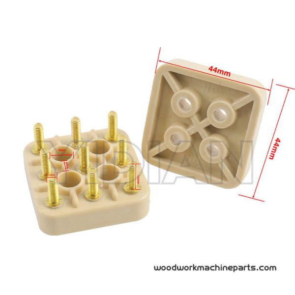 4-008-36-0027 Terminal Head 4008360027 Terminal Block With 9 Pins For Homag Edgebanding Machine Adhesive Unit