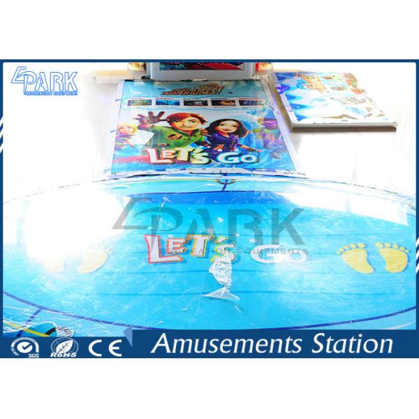 Motion Sensing Kids Coin Operated Game Machine Kinect Adventures