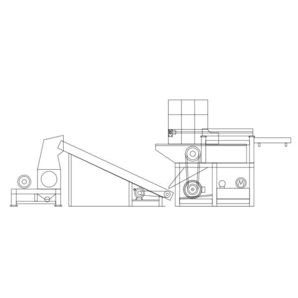 Single Shaft Shredder for Death Pig /Chicken/Brids/Other Animals