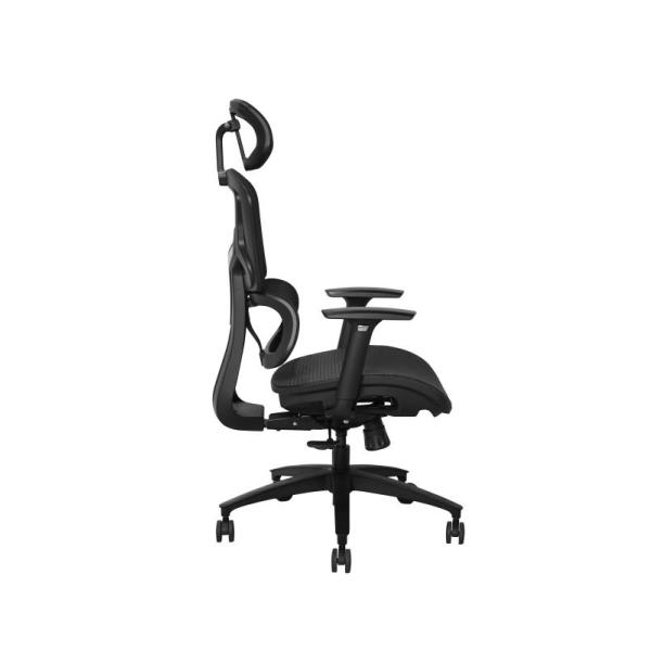Upgrade Your Office Furniture with 8955 Fixed Arm Massage Mesh Chair in Modern Style