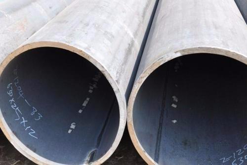 tubulação de aço soldada espessura de 0.5mm - de 20mm 6 polegadas em volta do aço carbono de ERW para a construção