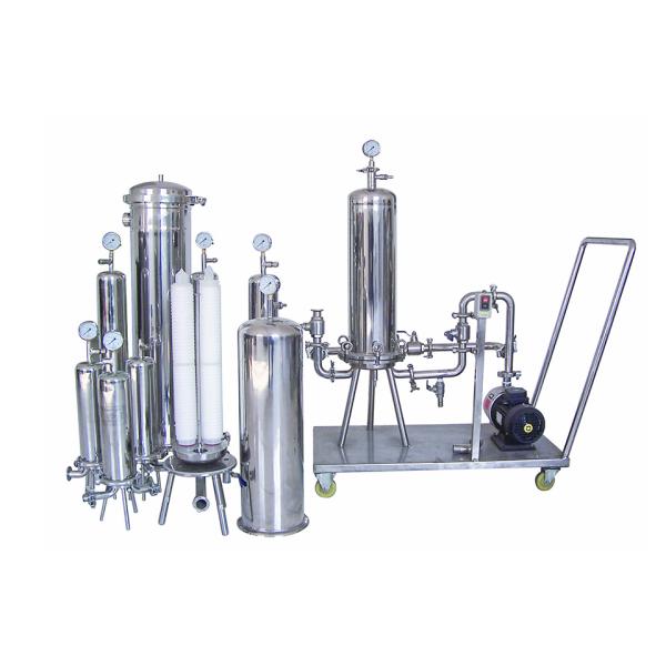 Фильтр патрона снабжения жилищем SS304 316L с патроном PP качества еды материальным