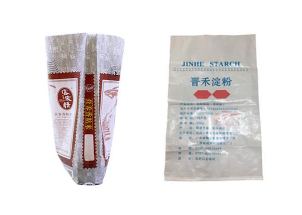100% Recyclable Woven Polypropylene Sacks Eco Friendly For Sand  Feed