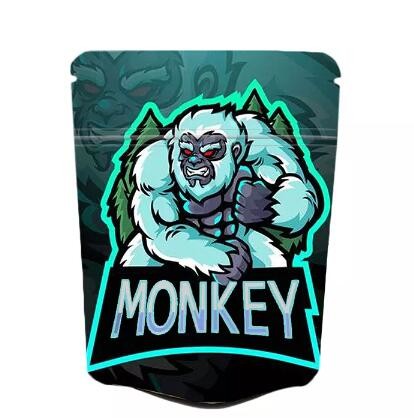 Custom Logo Standu up Plastic packaging proof zipper mylar pouch