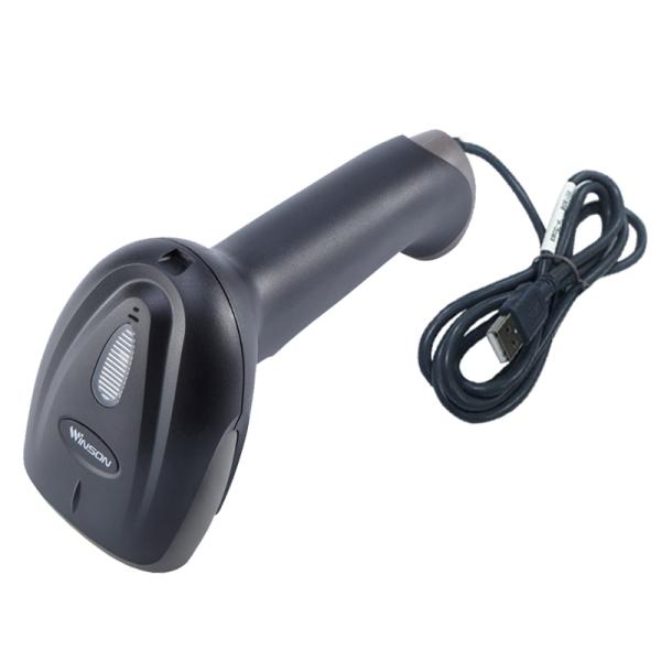 1D and 2D Code Portable Barcode Reader Wired Wireless for Supermarket Payment Kiosks
