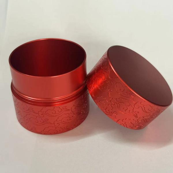 Customized Capacity Metal Aluminum Sealed Tea Can for Mini Tea Leaf Tea Coffee