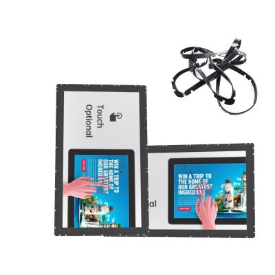 32 Inch LED Backlit Industrial Embedded Touch Monitor with 178 Degree Viewing Angle