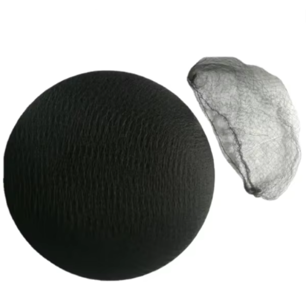 Hubei Haixin Disposable Nylon Breathable Hairnet Cap Anti-spreading Industry CE Food Hair Net Hat Factory Wholesale Mov Caps