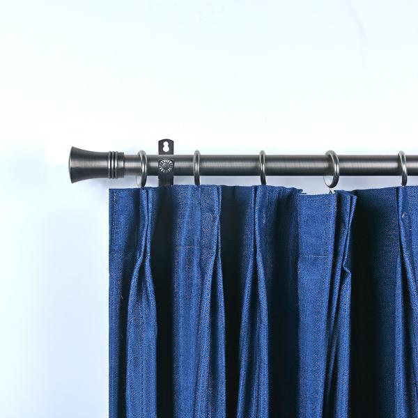 Simple Window Curtain Rod Iron Fashion Home Hardware Extendable Metal Curtain Pole