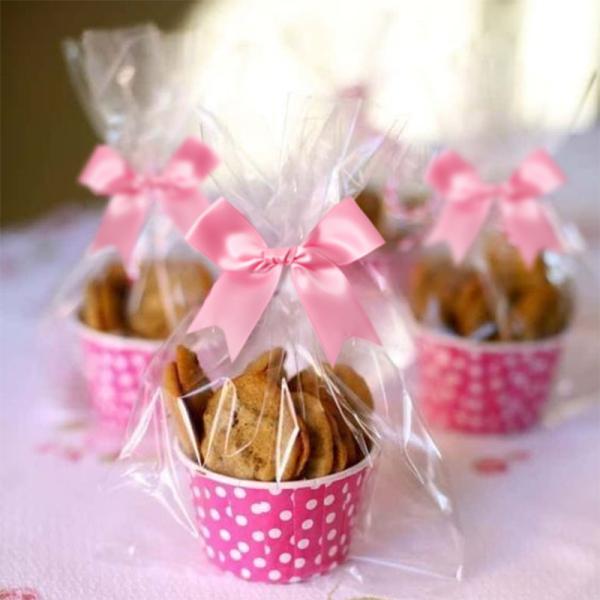 Caja de arco de cinta de satén de poliéster perfecta para decoraciones de fiesta Arcos hechos a mano Accesorio